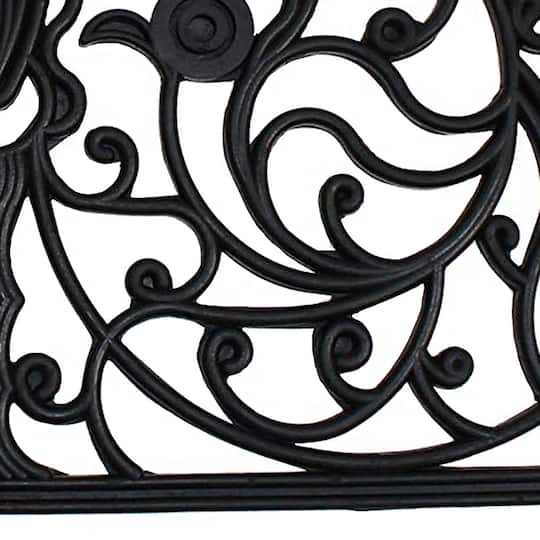 DII® J&M French Arch Half Round Rubber Doormat